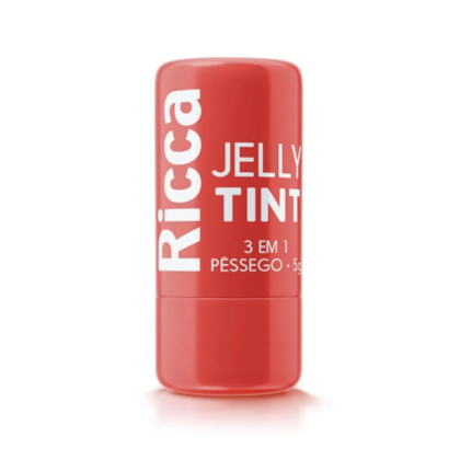 Ricca - Jelly Tint Pêssego - Lip Tint 5g