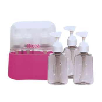 Segunda imagem do produto Ricca - Kit de Viagem  Case  - Com 3 frascos