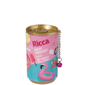 Ricca - Lenço Umedecido Antisséptico 30uni.