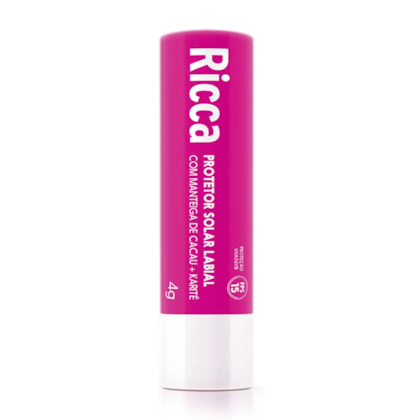 Ricca - Protetor Labial Com Manteiga De Cacau + Karite Fps 15