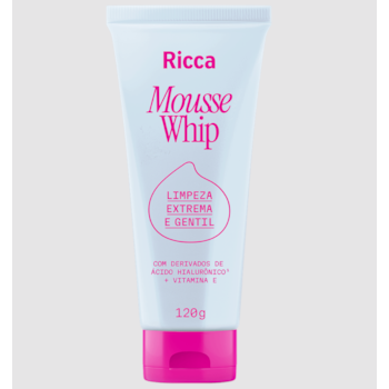 Ricca - Sabonete Whip - Sabonete Espumado Facial