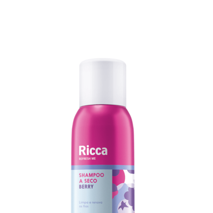 Segunda imagem do produto Ricca Shampoo a Seco Berry 150ml