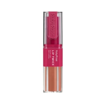 Ruby Rose - Batom Duo Lip Twice - Lt60 6ml