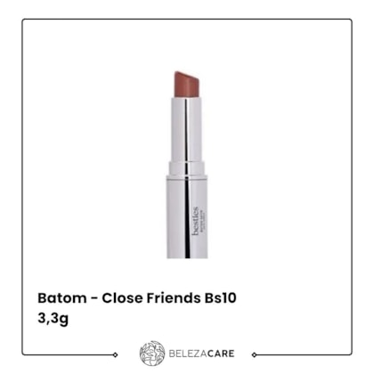 Segunda imagem do produto Ruby Rose - Batom Satin Besties - Close Friends Bs10 3,3g