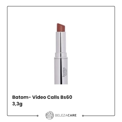 Segunda imagem do produto Ruby Rose - Batom Satin Besties - Video Calls Bs60 3,3g
