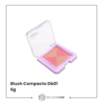 Segunda imagem do produto Ruby Rose - Blush Compacto Duo Db01 6g