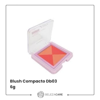 Segunda imagem do produto Ruby Rose - Blush Compacto Duo Db03  6g