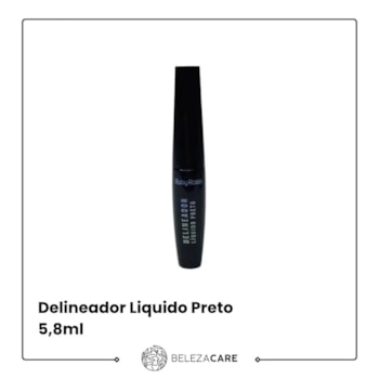 Segunda imagem do produto Ruby Rose - Delineador Liquido Preto 5,8ml