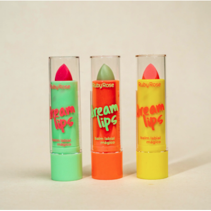 Segunda imagem do produto Ruby Rose Dream Lips Balm Labial Magico Hb8528fro Froot Kiss