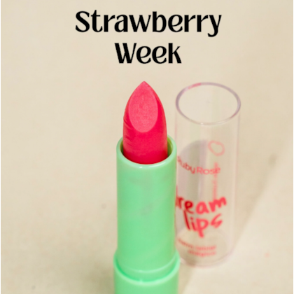Ruby Rose Dream Lips Balm Labial Magico - Hb8528str - Strawberry Week