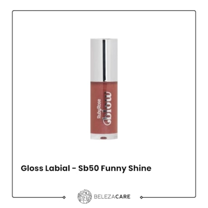 Segunda imagem do produto Ruby Rose - Gloss Labial Shine Like Gloss - Sb50 Funny Shine