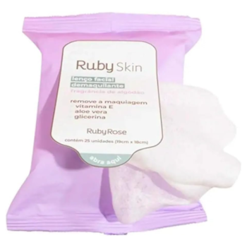 Segunda imagem do produto Ruby Rose - Lenço Demaquilante Basics