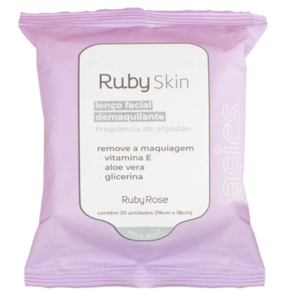Ruby Rose - Lenço Demaquilante Basics Hb203