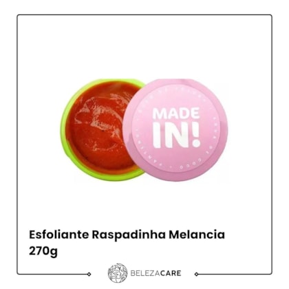 Segunda imagem do produto Ruby Rose Melu Made In Esfoliante Raspadinha Melancia 270g