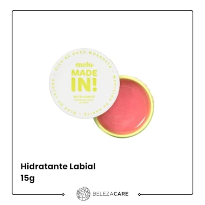 Segunda imagem do produto Ruby Rose Melu Made In Hidratante Labial Nutri Karite 15g
