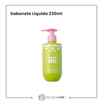 Segunda imagem do produto Ruby Rose Melu Made Sabonete Liquido Corpo Mao Cuidado 230ml