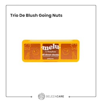 Segunda imagem do produto Ruby Rose Melu - Trio De Blush Going Nuts