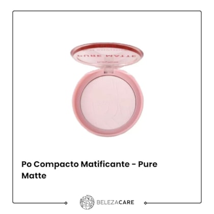 Segunda imagem do produto Ruby Rose - Po Compacto Matificante - Pure Matte