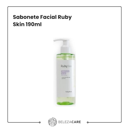 Segunda imagem do produto Ruby Rose - Sabonete Facial Ruby Skin 190ml