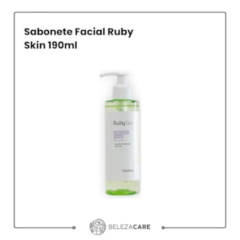 Segunda imagem do produto Ruby Rose - Sabonete Facial Ruby Skin 190ml