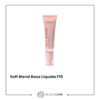 Segunda imagem do produto Ruby Rose - Soft Blend Base Liquida F10