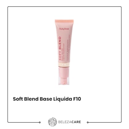 Segunda imagem do produto Ruby Rose - Soft Blend Base Liquida F10