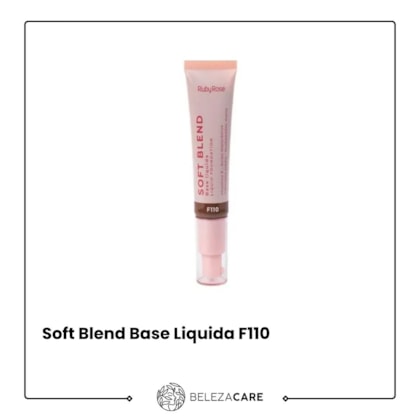 Segunda imagem do produto Ruby Rose - Soft Blend Base Liquida F110