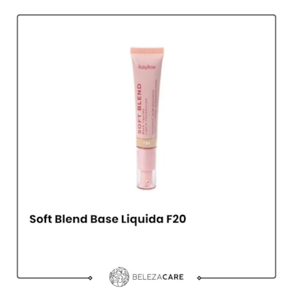 Segunda imagem do produto Ruby Rose - Soft Blend Base Liquida F20