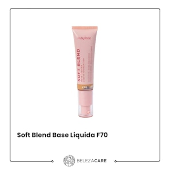 Segunda imagem do produto Ruby Rose - Soft Blend Base Liquida F70