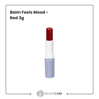 Segunda imagem do produto Ruby Rose - Tinted Balm Feels Mood - Red 3g