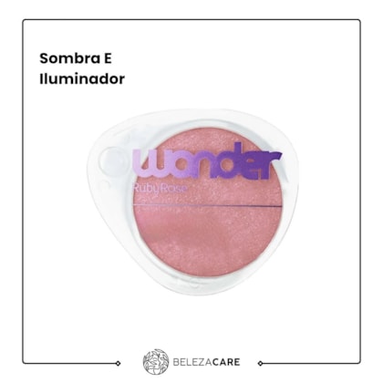 Segunda imagem do produto Ruby Rose - Wonder -Sombra E Iluminador Ultrasonic Frequency