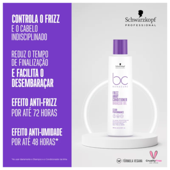 Segunda imagem do produto Schwarzkopf - BC Frizz Away - Condicionador 200ml