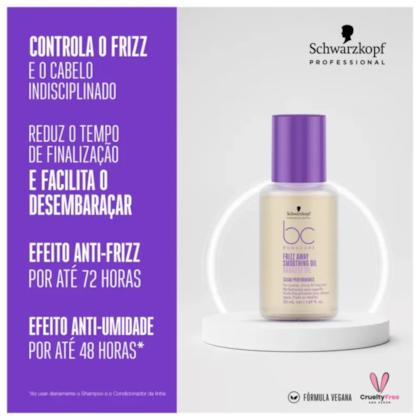 Segunda imagem do produto Schwarzkopf - BC Frizz Away - Smoothinf Oil 50ml