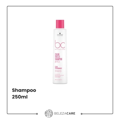 Segunda imagem do produto Schwarzkopf - BC pH 4.5 Color Freeze Shampoo 250ml