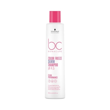 Schwarzkopf - BC pH 4.5 Color Freeze Silver Shampoo 250ml