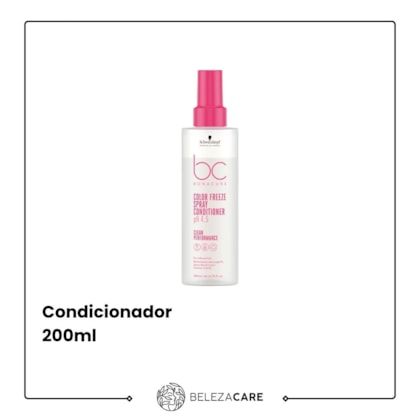 Segunda imagem do produto Schwarzkopf - BC Ph 4.5 Color Freeze Spray Conditioner 200ml