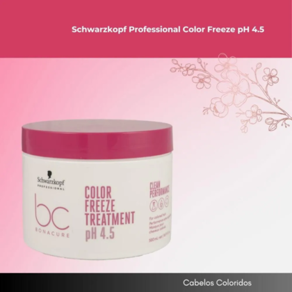 Segunda imagem do produto Schwarzkopf BC pH 4.5 Color Freeze Treatment Mask 500ml