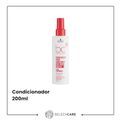 Segunda imagem do produto Schwarzkopf - BC Repair Rescue Arginine Spray Conditioner 200ml