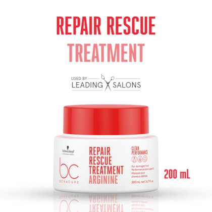 Segunda imagem do produto Schwarzkopf - BC Repair Rescue Arginine Treatment Mask 200ml