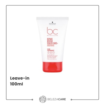 Segunda imagem do produto Schwarzkopf - BC Repair Rescue Sealed Ends+ Arginine - 100 Ml