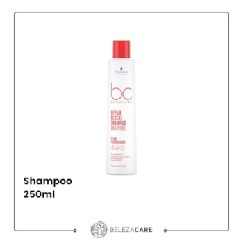 Segunda imagem do produto Schwarzkopf - BC Repair Rescue Shampoo 250ml