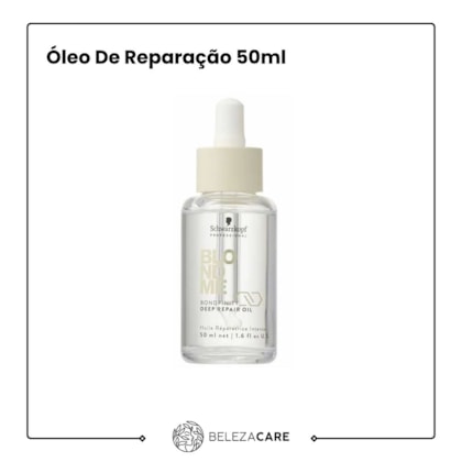 Segunda imagem do produto Schwarzkopf - BlondMe Bondfty - Óleo De Reparação Prof. 50ml