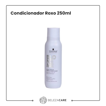 Segunda imagem do produto Schwarzkopf - BlondMe Bondr - Condicionador Roxo 250ml