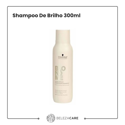 Segunda imagem do produto Schwarzkopf - BlondMe Bondr - Shampoo De Brilho 300ml