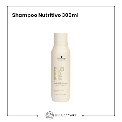 Segunda imagem do produto Schwarzkopf - BlondMe Bondr - Shampoo Nutritivo 300ml