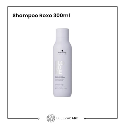 Segunda imagem do produto Schwarzkopf - BlondMe Bondr - Shampoo Roxo 300ml