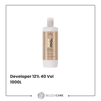 Segunda imagem do produto Schwarzkopf  - Blondme Loção Ativadora Premium Developer 12% (40 Vol) 1l