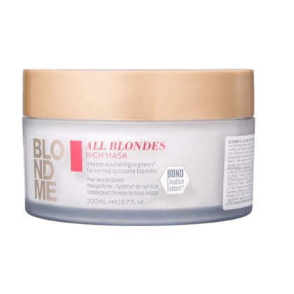 Schwarzkopf BlondMe Rich Mask - Máscara Capilar 200ml