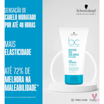 Segunda imagem do produto Schwarzkopf Bonacure Clean Moisture Kick Curl Bounce 150Ml