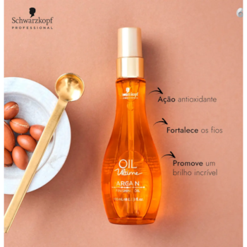 Segunda imagem do produto Schwarzkopf - Oil Ultime Argan 100ml
